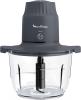 Image Hachoir avec bol en verre Moulinex DJ602110 Choppeo - Capacité utile de 1L, Verre borosilicate, 2vitesses, Java Pepper