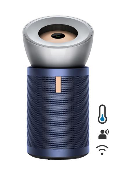 Image Dyson BP03 Big+Quiet™ Formaldehyde - Combo Purificateur Ventilateur 2-en-1 - Jusqu'à 100 m² - Filtres HEPA H13 - Nickel et Bleu de Prusse