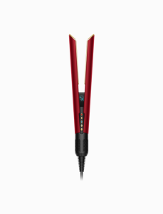 Image Dyson Airstrait™ Velour Rouge/Or - Lisseur Séchant Cheveux Femme - Edition Limitée velvet red/gold + Crème coiffante Chitosan  15ml OFFERTE