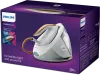Image PHILIPS PSG7040/10 série 7000 PerfectCare - Centrale vapeur OptimalTEMP SteamGlide - Réservoir d'eau amovible - Blanc