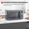 Image Four à Micro-ondes Toshiba MW3-AC26PFI (MG) - 26L Air chaud combiné, 6-en-1 - 900W - Gris Morandi