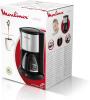 Image Cafetière Electrique Moulinex FG360811 Subito - A Filtre - 1.25 L, 10 à 15 tasses - Inox - Noir