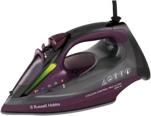 Image Fer à repasser vapeur Russell Hobbs 27281-56 - Semelle antiadhésive - Réservoir 380ml - Témoin lumineux