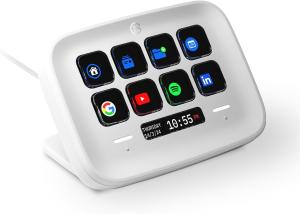 Image Workflows Elgato Stream Deck Neo -  8 Touches Personnalisables, 2 Touch Points, accélérez tâches et workflows - Compatible Mac/PC