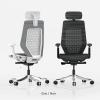 Image FlexiSpot BS11 PRO - Chaise de bureau ergonomique et très respirante - En Maille - Mécanisme Donati - Châssis Aluminium - Jusqu'à 130kg - Noir ou Gris