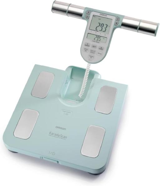 Image OMRON BF511 - Analyseur de composition corporelle - 8 capteurs de haute précision pour mesurer le corps entier - Turquoise