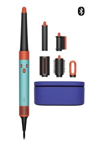 Image Pack Boucleur Cheveux Femme Dyson Airwrap i.d.™ Multi-styler Bluetooth - App MyDyson - Patine céramique ou Bleu Pervenche/Topaze + Pochette OFFERTE
