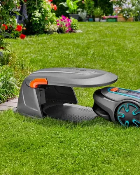 Image Abri Robot OFFERT pour tout achat d'une tondeuse robot SILENO City ou Life