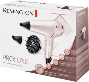 Image Sèche-cheveux Ionique Femme Remington AC9140 PRO luxe - Technologie OptiHeat - 2400W - 2 vitesses, 3 concentrateurs