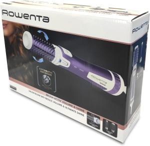 Image Brosse soufflante rotative Rowenta CF9530F0 - Brush Activ' Volume & Shine, Séchage et volume, 1000W - 2 Brosses Céramique