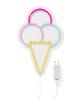 Image Lampe LED néon glace - Décoration Cuisine