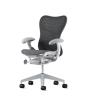 Image Herman Miller Mirra 2 Butterfly -  Siège de bureau - Slate Gris/Studio Blanc ou Twilight/Studio Blanc - Jusqu'à 15,9 kg - Garantie  12 ans