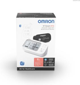 Image Tensiomètre OMRON X7 Smart AFib Intelli Wrap Cuff  - Détection de la Fibrillation Auriculaire, Validé Cliniquement, Facile à Utiliser, App Mobile