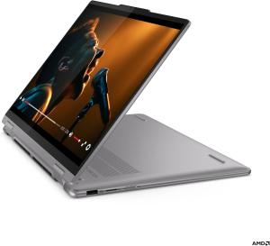 Image PC Portable 14" OLED Lenovo 14AHP9 Yoga 7 2-en-1 - WUXGA (Ryzen 5, RAM 16Go, SSD 512Go, Win 11) - AZERTY - Gris