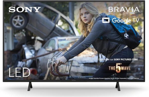 Image TV LED UHD 4K Sony KD-50X75WL Bravia - HDR, Google TV, BRAVIA Core - Design Signature