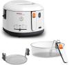 Image Friteuse classique Tefal FF163111 Filtra One - Filtration de l'huile, Température réglable, Revêtement antiadhésif, Blanche