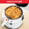 Image Friteuse classique Tefal FF163111 Filtra One - Filtration de l'huile, Température réglable, Revêtement antiadhésif, Blanche
