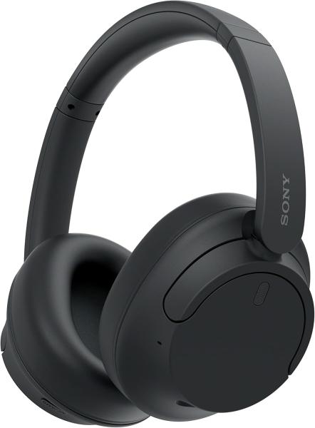 Image Casque ANC Sony WH-CH720N - Bluetooth sans Fil - Micro intégré - jusqu'à 35 Heures d'autonomie et Charge Rapide - Noir