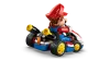 Image LEGO 72037 Mario Kart™ : Mario et kart standard - 1972 Pièces - 22 cm de haut, 32 cm de long et 19 cm de large [Précommande]