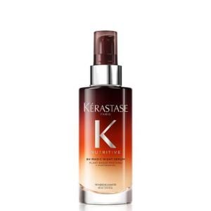 Image Kérastase Sérum de Nuit 8H - Soin Nourrissant pour les Cheveux Secs - A Base de Protéines Végétales et Niacinamide -  90mL