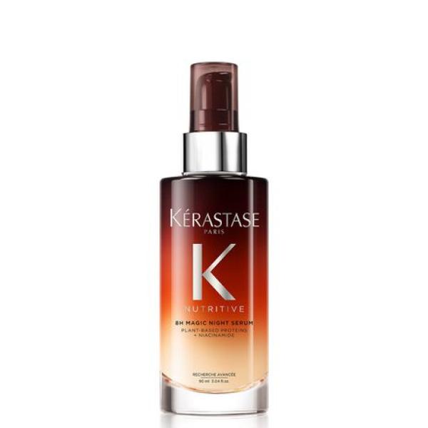 Image Kérastase Sérum de Nuit 8H - Soin Nourrissant pour les Cheveux Secs - A Base de Protéines Végétales et Niacinamide -  90mL