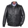 Image Blouson en Cuir Aviateur Homme - Style Intemporel et Confort - Taille M à 3XL