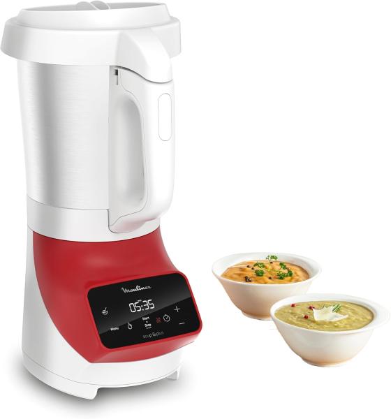 Image Mixeur Chauffant Moulinex LM924500 Soupe Plus - Soupe maker, 1100 W, Bol 2 L, Lames inox