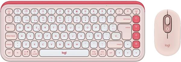 Image Pack Logitech Pop Icon Combo – Clavier et Souris Bluetooth Colorés et Personnalisables + Cube Puzzle POP OFFERT