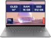 Image PC Portable 14'' Lenovo 14IMH9  Yoga Slim 7 (Ultra 5 125H, RAM 16Go, SSD 512Go, Win 11) - AZERTY - Gris Lunaire