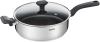 Image Sauteuse Tefal G7263344 Comfort Max - Indicateur de température Thermo-Spot - 26cm + couvercle verre, Induction, Acier inoxydable