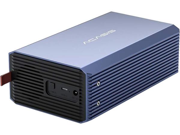 Image Acasis EC-7352 Boîtier RAID - 2 Baies USB-C & USB-A pour Disques 2.5" et 3.5" - Stockage RAID jusqu'à 48 To