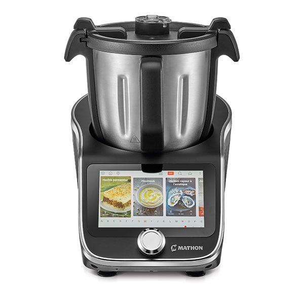 Image Mathon 711018 - Robot cuiseur multifonction 4,5L 1000W - Ecran 7" - Cuisinez Facilement et Rapidement
