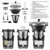 Image Mathon 711018 - Robot cuiseur multifonction 4,5L 1000W - Ecran 7" - Cuisinez Facilement et Rapidement