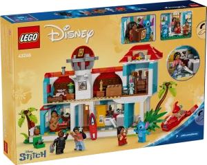 Image LEGO 43268 Disney - La maison sur la plage de Lilo et Stitch - 834 Pièces - A partir de 9ans