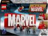 Image Logo Marvel et Ses Super-héros LEGO 76313 Marvel - Jeu de Construction Collector avec minifigurines Avengers : Captain America, Iron Man, Thor, Black Widow & Hulk - dès 12 Ans