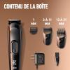 Image Pack Tondeuse à barbe pour homme King C. Gillette - sans fil - 3 régulateurs de longueur interchangeables