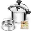 Image Cocotte-minute Seb P0534900 Eco-Design -  9L, 7 à 10 personnes, Induction, Cuisson plus rapide saine, Garantie 10 ans
