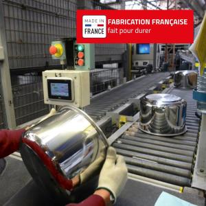 Image Cocotte-minute Seb P0534900 Eco-Design -  9L, 7 à 10 personnes, Induction, Cuisson plus rapide saine, Garantie 10 ans