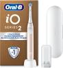 Image Brosse A Dents Electrique Oral-B iO Series 2 - Doux Pour Les Gencives - Accessoires, Brossette Oral B De Rechange, Chargeur, Etui De Voyage Rose Clair, Vert Forêt ou Noir