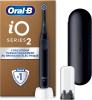 Image Brosse A Dents Electrique Oral-B iO Series 2 - Doux Pour Les Gencives - Accessoires, Brossette Oral B De Rechange, Chargeur, Etui De Voyage Rose Clair, Vert Forêt ou Noir