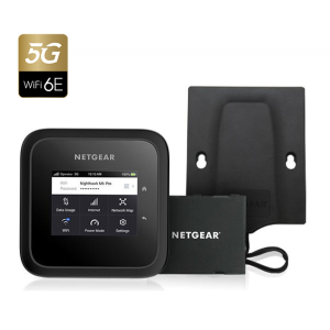 Image Pack Netgear Nighthawk M6 Pro - Routeur Mobile 5G WiFi 6E, 4 Gbps + Antenne 5G & Batterie Supplémentaire