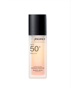 Image New Angance - Écran Solaire Hydratant Magique 35ml - Crème Solaire Visage - Protection UV et Hydratation SPF50+ Tous Types de Peaux