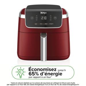 Image AirFryer Ninja AF140EUCM PRO - Friteuse Sans Huile 4,7L - Cuisson Saine et Croustillante - Edition Limitée Cinnamon Rouge