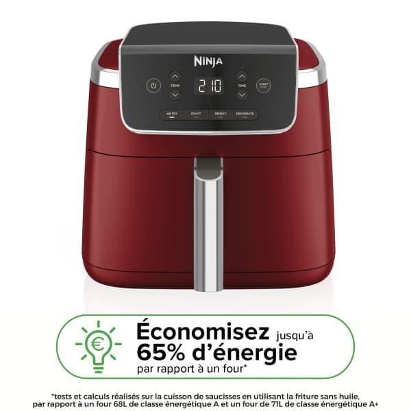 Image AirFryer Ninja AF140EUCM PRO - Friteuse Sans Huile 4,7L - Cuisson Saine et Croustillante - Edition Limitée Cinnamon Rouge