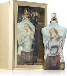 Image Coffret Jean Paul Gaultier Le Male Collector - Cadeau Homme Edition Limitée - Notes Menthe, Lavande, Vanille - Senteur oriental, boisé - 125 ml