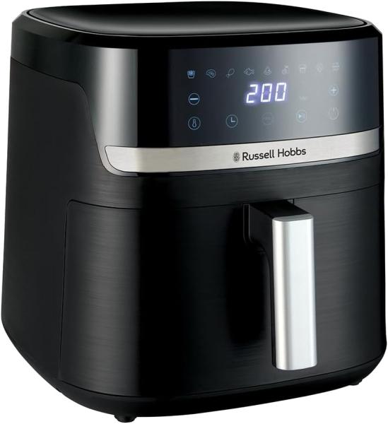 Image Air Fryer Russell Hobbs 27632-56 Rapid Air XXL Satisfry - 8,3L - Friteuse sans huile Compacte - 1800W - Noir