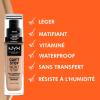 Image Coffret NYX Essentiels Teint Naturel et Sculpté - Fond de Teint Can't Stop Won't Stop, Stick Contouring & Highlighter et Blush Crème Wonderstick