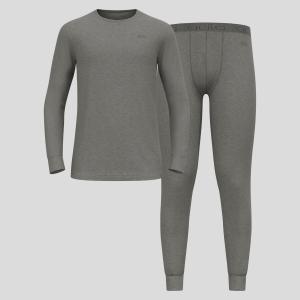 Image Ensemble de Sous-Vêtements Odlo 100% Laine Merino Warm pour Homme - Confort et Chaleur Naturelle - Vêtements Techniques