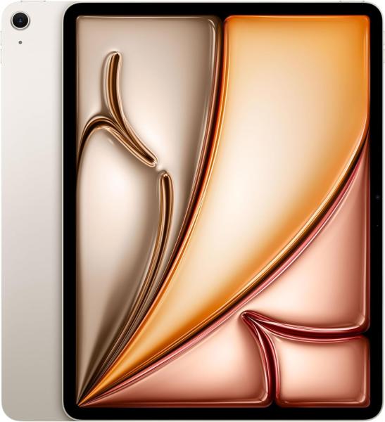 Image Tablette Tactile Apple iPad Air 13 (M2) : Écran Liquid Retina, 256Go, APN Avant et Arrière 12 Mpx - Wi-FI 6E, Touch ID - Lumière stellaire