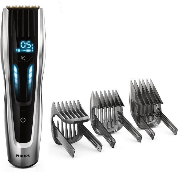 Image Tondeuse Cheveux Homme Philips HC9450/15 Série 9000 PowerAdapt - Interface Tactile + Accessoires